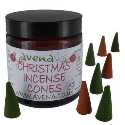 Christmas Avena Large Incense Cones 40